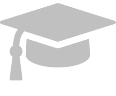 Icon of a graduate hat.